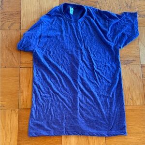 Luxe Deep Blue Short Sleeve Tee